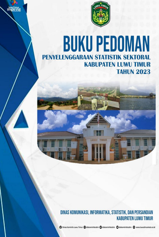 Buku Pedoman Penyelenggaraan Statistik Sektoral Kabupaten Luwu Timur